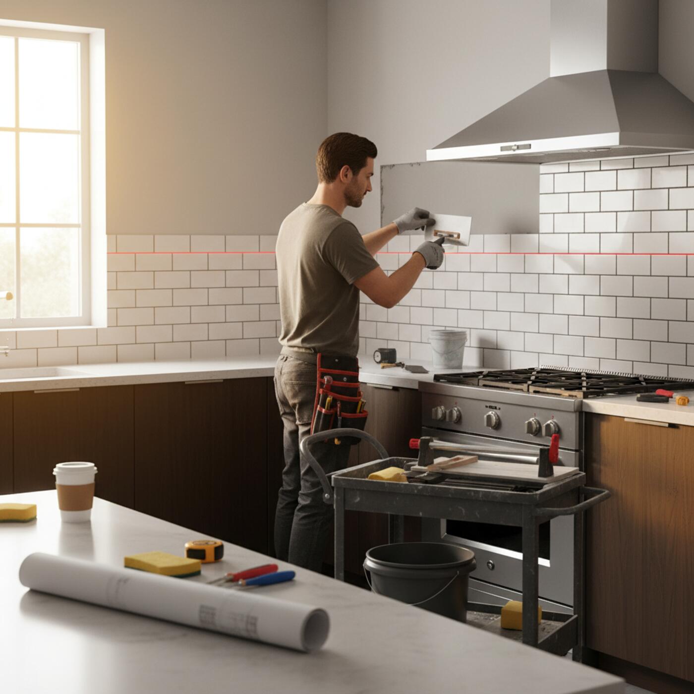 Handyman at work in Omaha